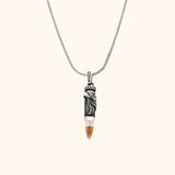 Reloaded Style 925 Silver Bullet Pendant