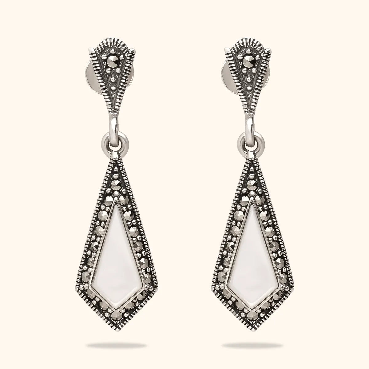 Antique Silver Earring