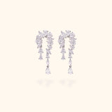 Intricate 925 Silver Dangler Earrings