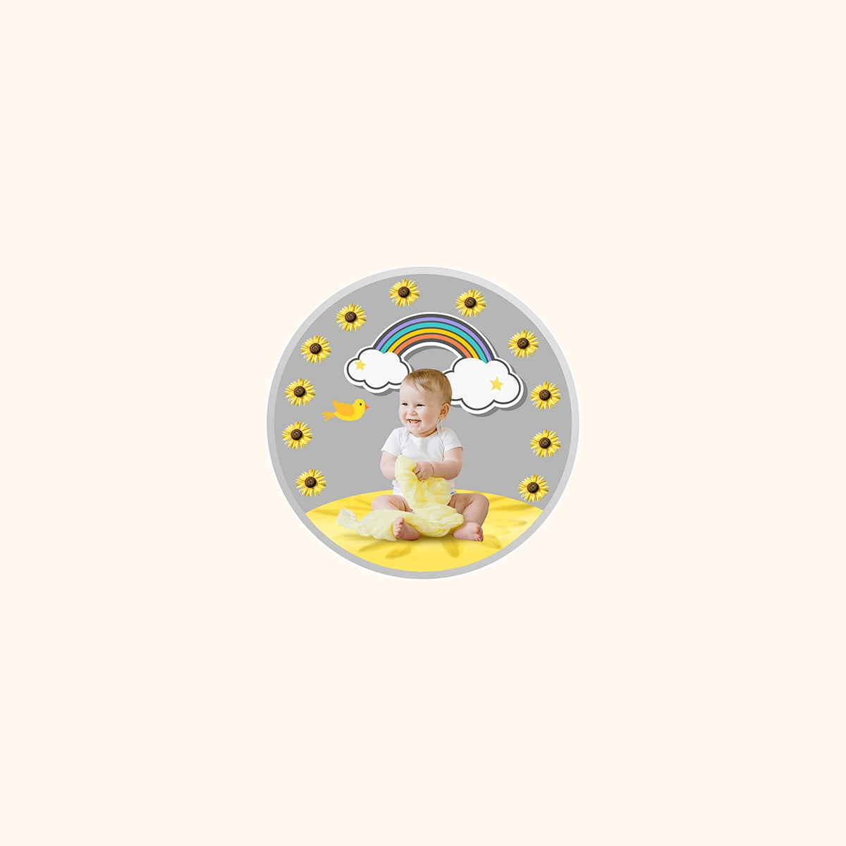 Silver Baby Coin 100g