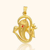 Ganesha Gold Pendant