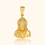 Gold Hanuman Ji Pendant