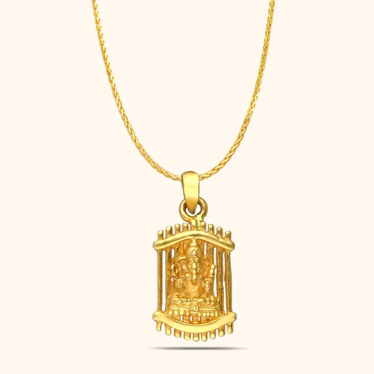 Ganesha Pendant - 22KT Gold