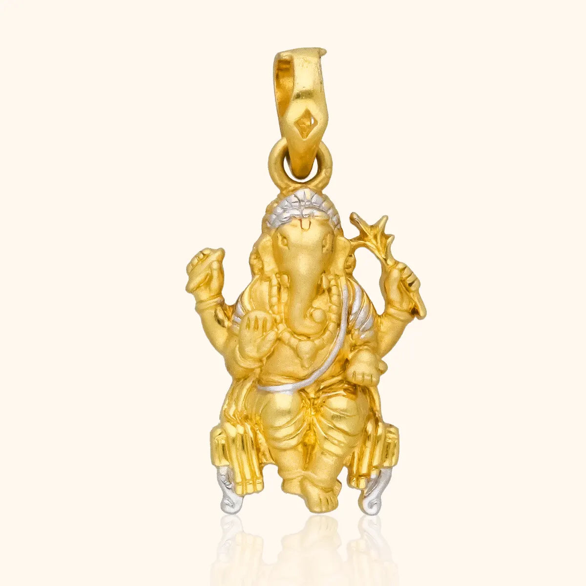 Gold 22KT Ganpati Pendant