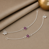 Delicate Flower Anklet
