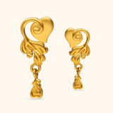 Floral Earring - 22KT Gold