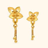 Petals Earring - 22KT Gold