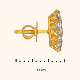 Starry Sparkle-22KT Earrings