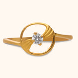 Sparkling American Diamond Ring