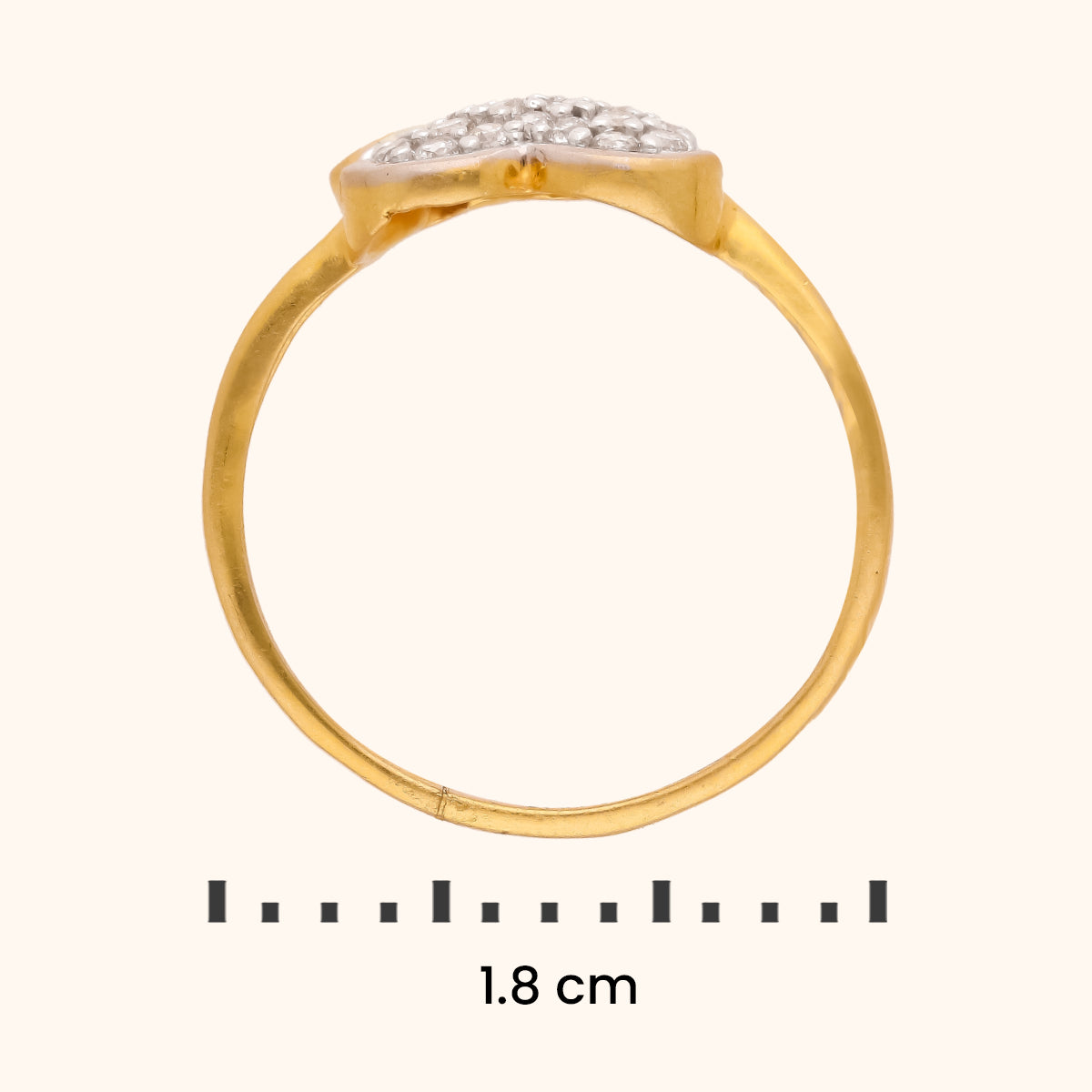 Buy quality 916 Gold Unique Ring in Ahmedabad