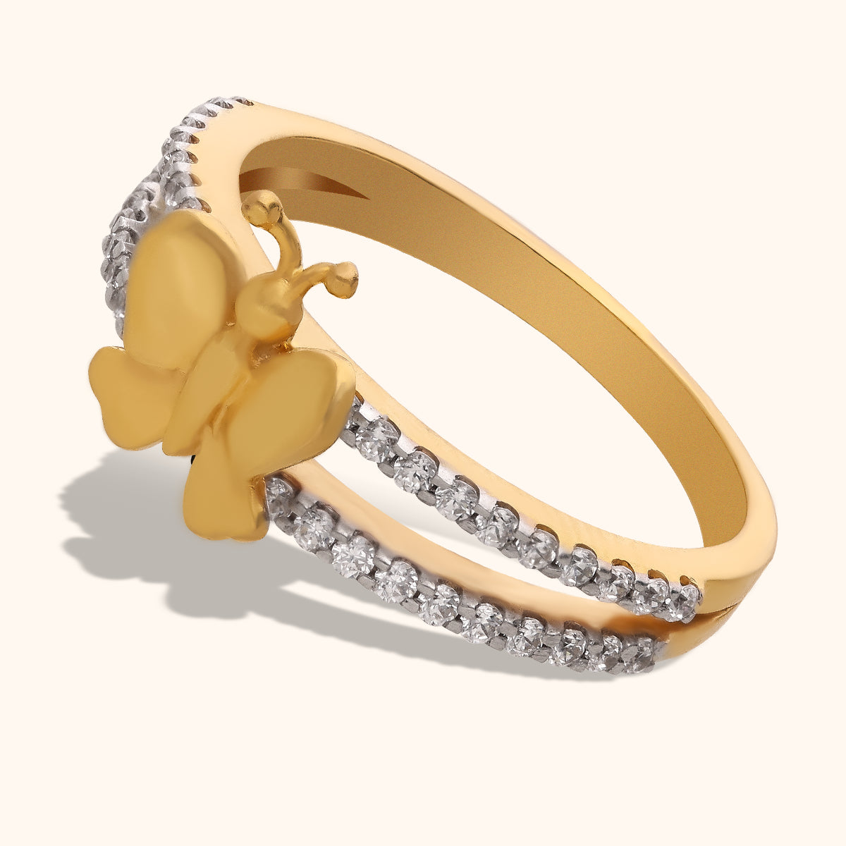 Buy quality 916 Gold Gorgeous Ring in Ahmedabad