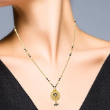 Gold mini ganthan new 2025 design