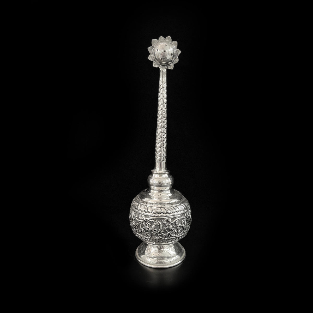 Buy Starlit Antique Silver Gulabdani Silver Utensils Articles