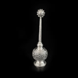 Starlit Antique Silver Gulabdani - Silver Utensils, Articles & Gift Items