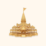 22KT Gold Ram Mandir - | Gold Idols / Murtis Online