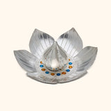 Silver Modak with Flower