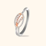Starlight Serenade Platinum Ring