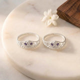 Adjustable Sterling Silver Toe Ring