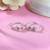 Designer Silver Toe Ring