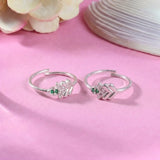 Artisan Crafted Silver Toe Ring