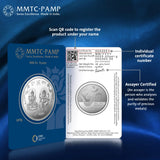 MMTC PAMP Purest 100 gm Ganesh Laxmi Silver Coin