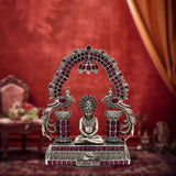Shree Chandraprabhu Swami 925 Silver Idol