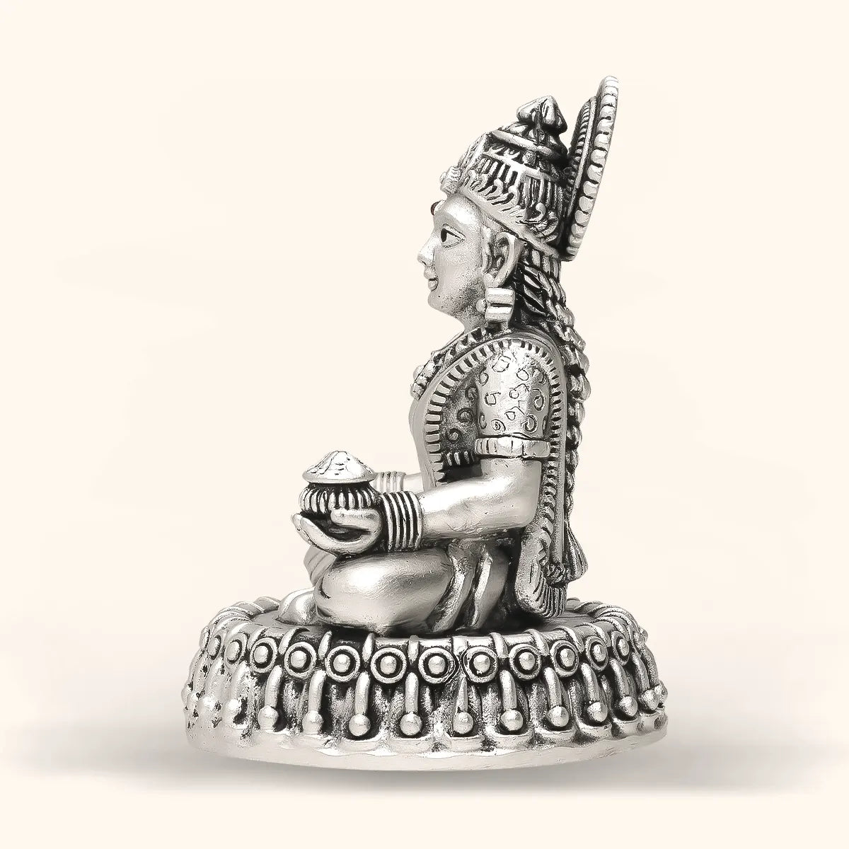 Antique Silver Idol - Annapurna Devi