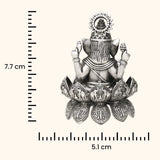 Ganpati Bappa - Antique Silver Idol