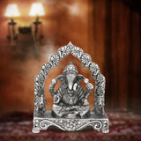 Ganesha Silver Idol