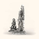 925 Ram Darbar - Antique Silver Idol 172 gms