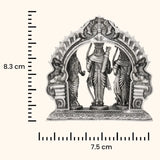 Ram Darbar - Antique Silver Idol