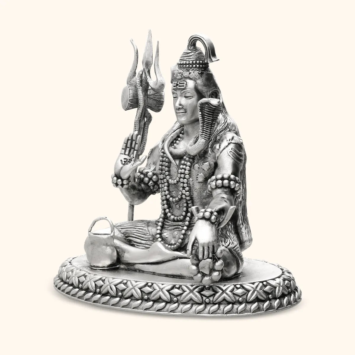 Shiva - Antique Silver Idol