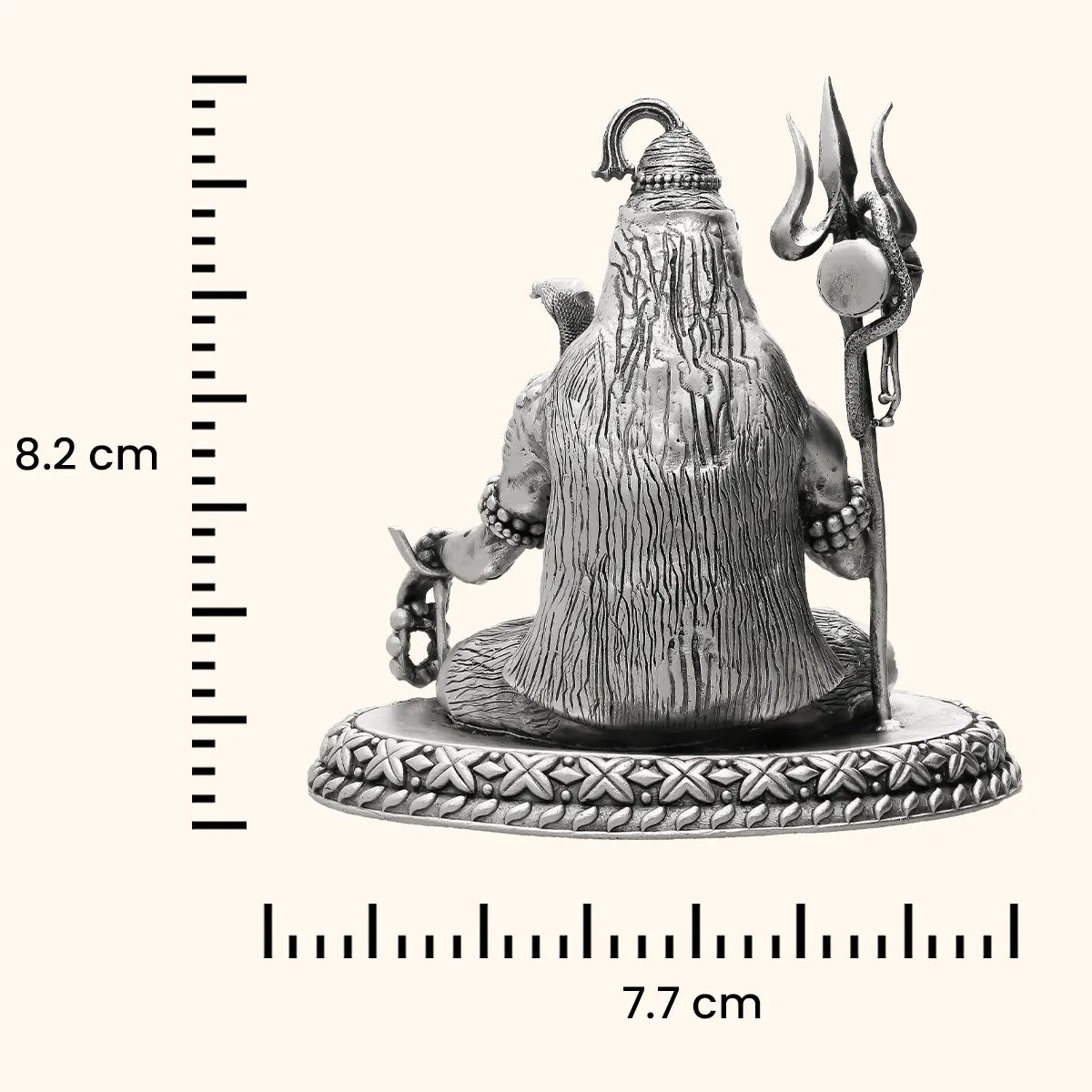 Shiva - Antique Silver Idol