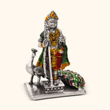 Kartikeya Idol - Antique Silver Murti