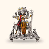 Silver Datta Parivaar - Antique