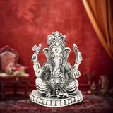 Ganpati Silver Idol