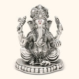 Ganpati Silver Idol