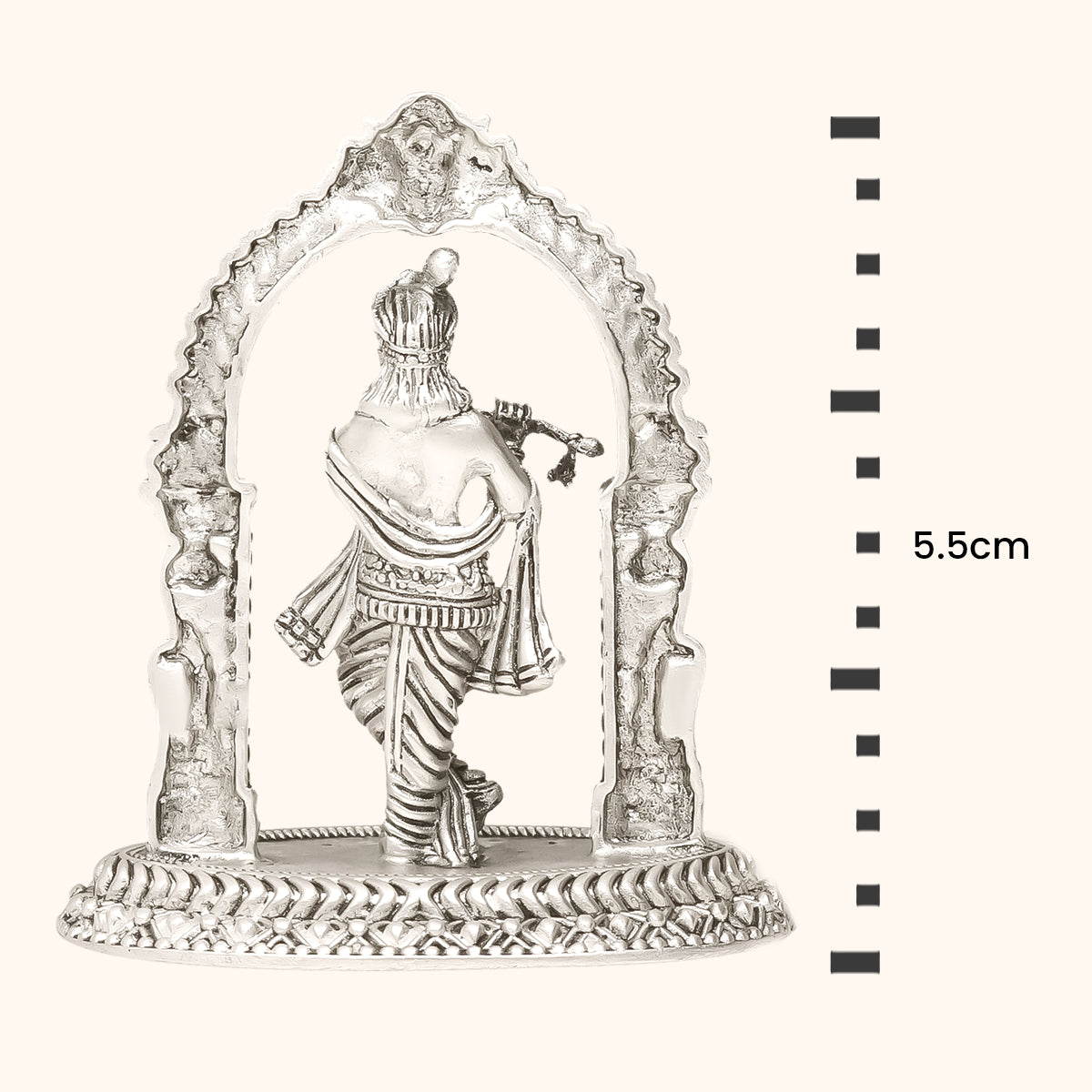 Shri Krishna - Silver Murti