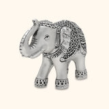 antique-divine-elephant-silver-idol