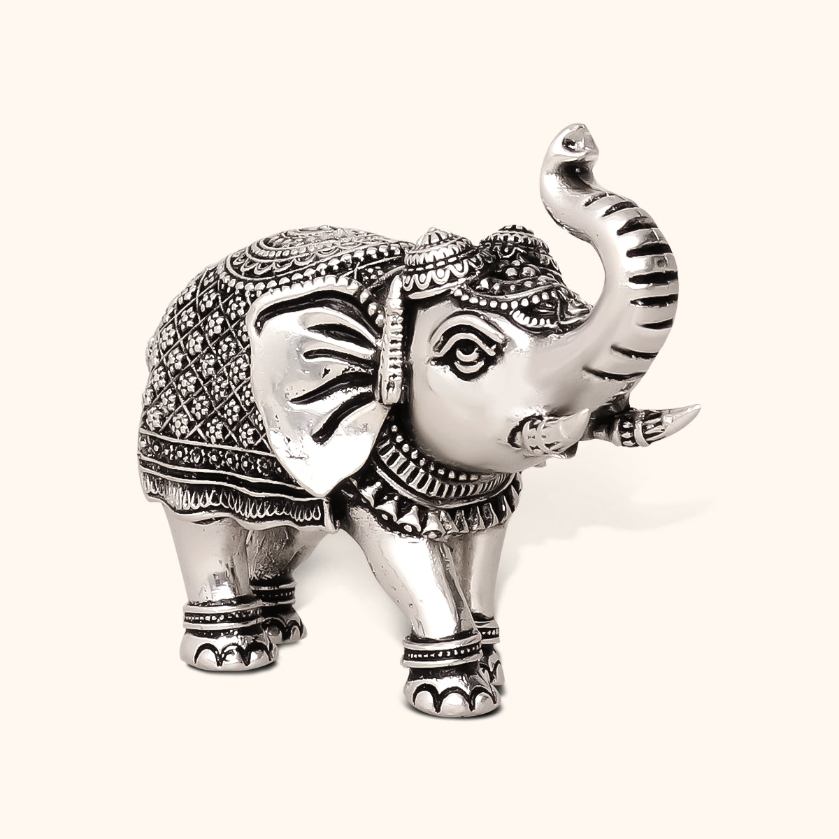 Antique Silver Elephant