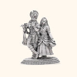 925 Silver Antique Radha Krishna