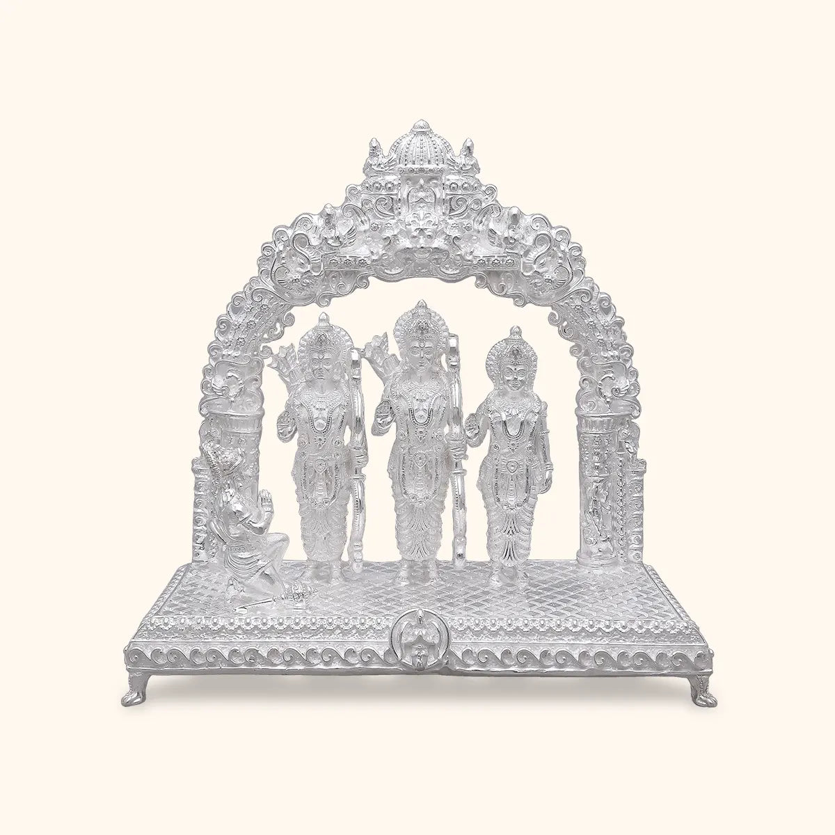 Shri Ram Darbar idol silver 925