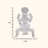 925 Silver Solid Patla Laxmi Idol