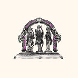 Shri Ram Darbar silver 925 M size