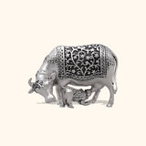 925 Silver Antique Cow & Calf Small Size