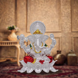 925 Silver Lord Kamal Ganesh Ji Idol