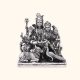925 Silver Shiv Parivar Idol