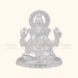 925 Silver Solid Ganesh Idol