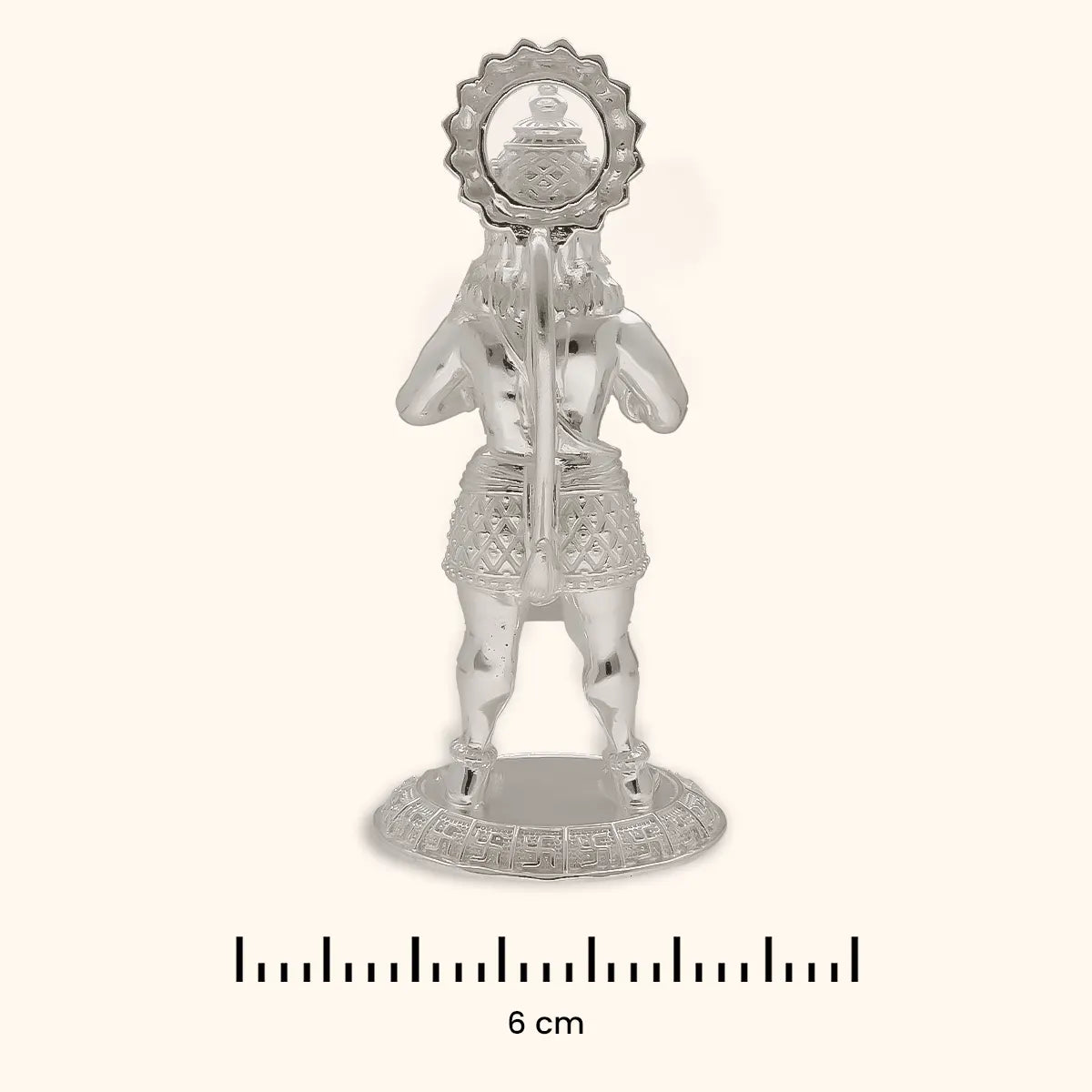 Mahabali Hanuman-Silver Idol