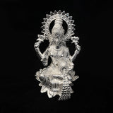 925 Silver Lakshmi Devi Statue for Harmonious Blessings